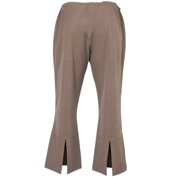 Patagonia Women's Light Brown Drawstring Capri Pants Size 8 - Picture 2 of 10